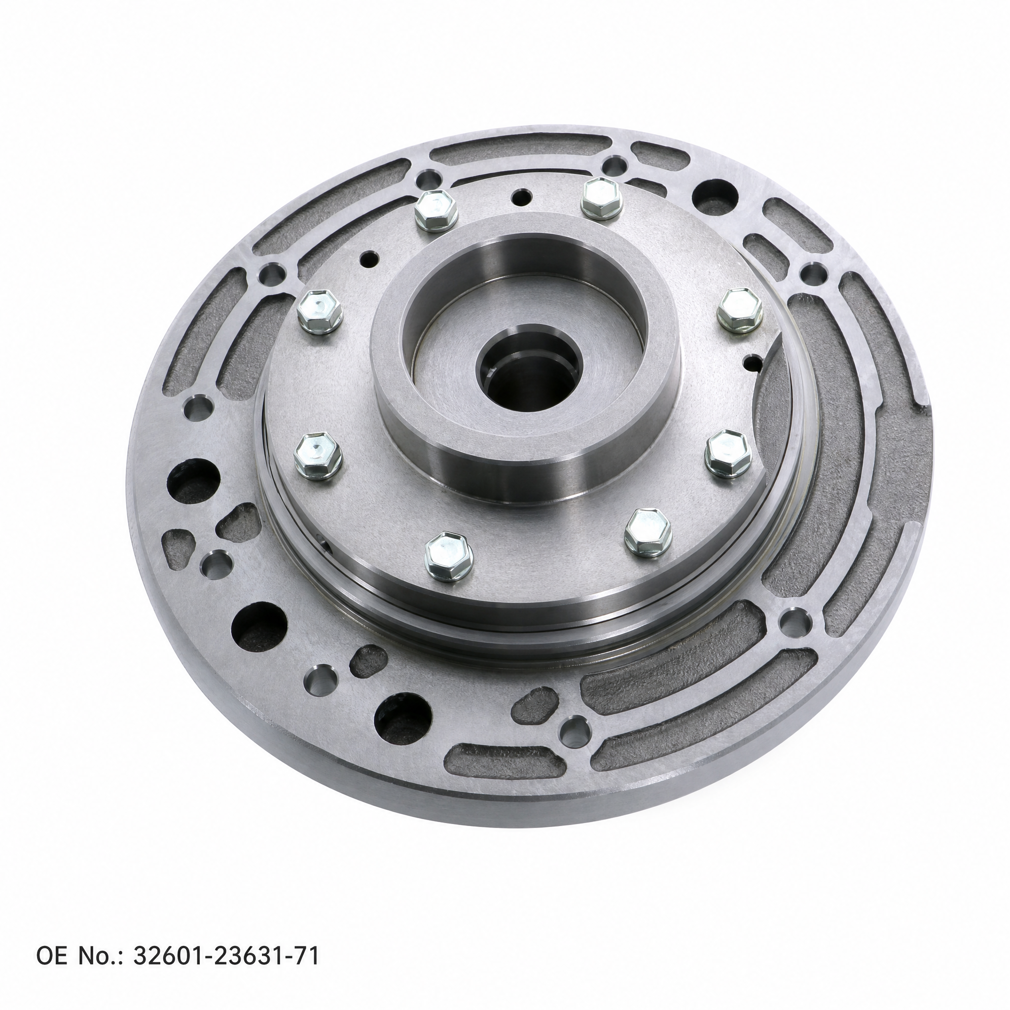 PUMP ASSY, OIL — 32601-23631-71 — Hydraulic System · OE 32601-23631-71 Representative image of JIA CHENG overseas B2B forklift and OE parts export workflow.