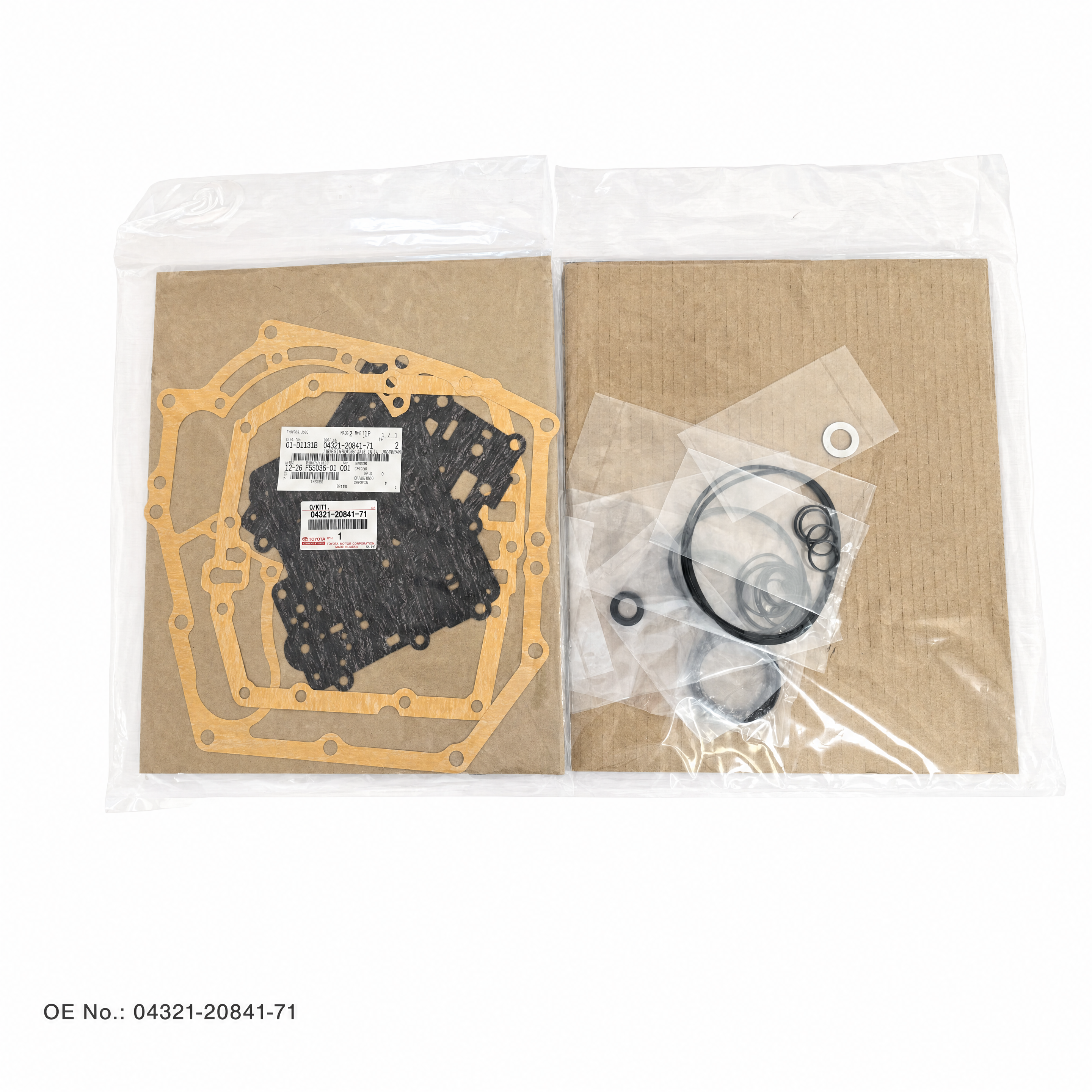 TRANSMISSION O/H KIT, AUTOMATIC — 04321-20841-71 — Transmission · OE 04321-20841-71 Representative image of JIA CHENG overseas B2B forklift and OE parts export workflow.